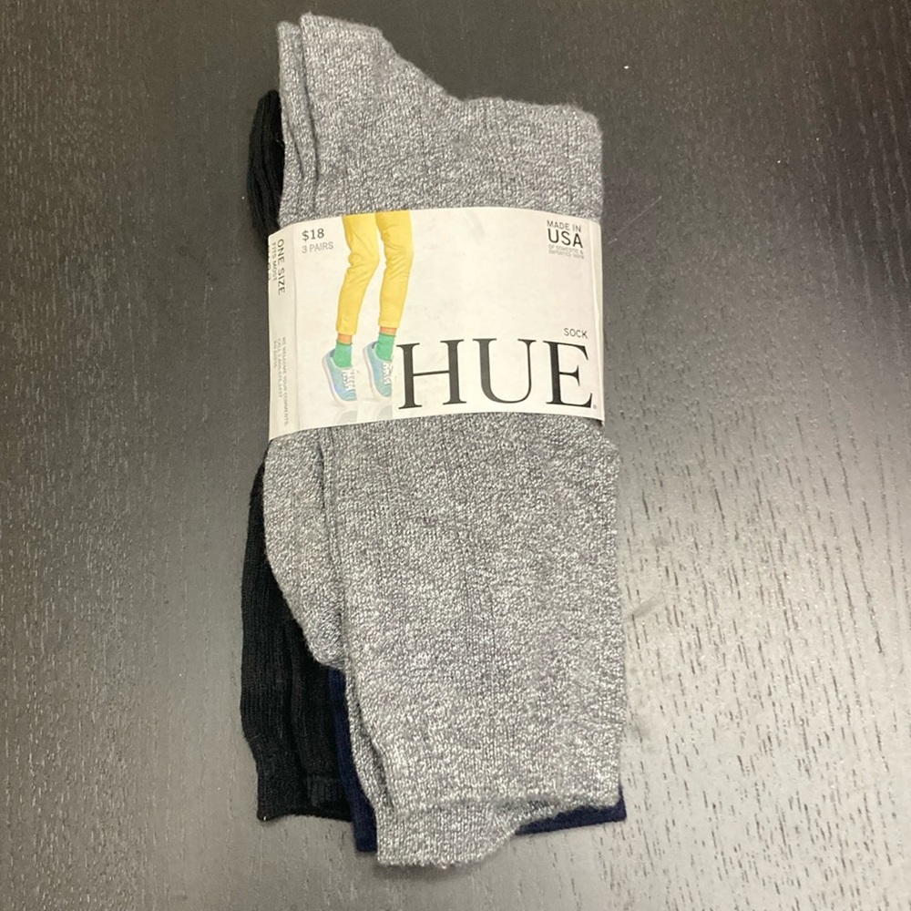 HUE Women’s socks-3 pairs